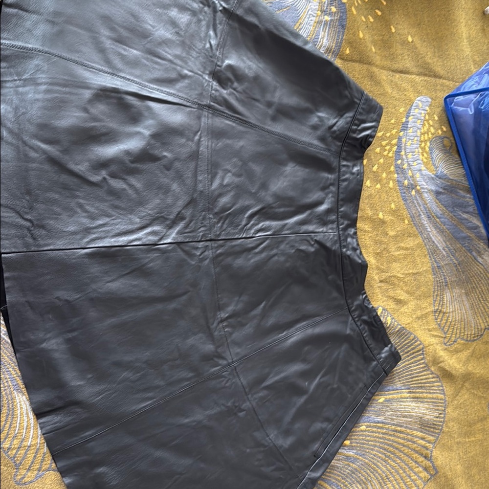 ASOS Curve Black A-Line Skirt